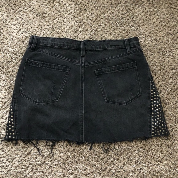 BLANKNYC black denim skirt - Picture 3 of 4